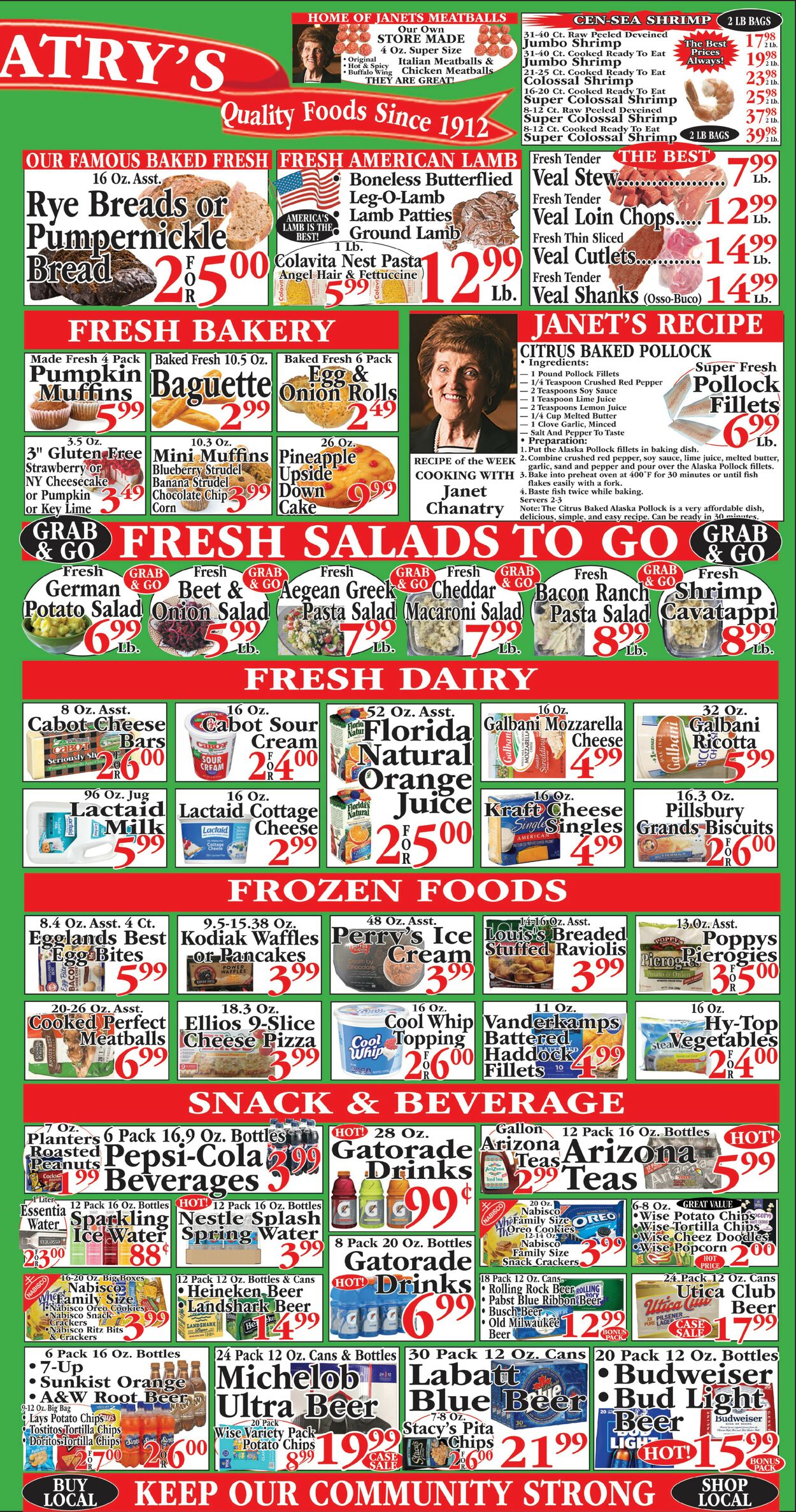 Chanatry's Hometown Market Ad from 10/09/2022