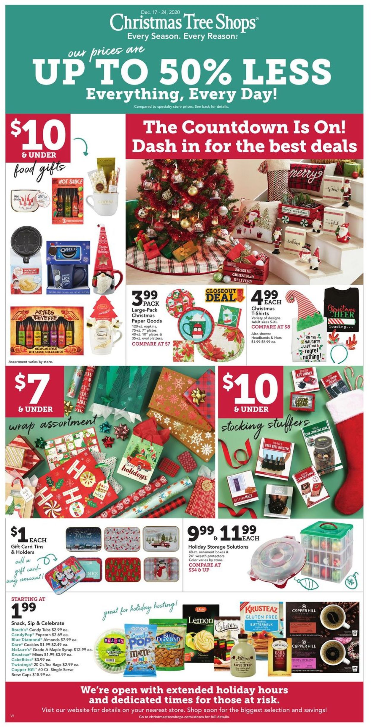 Christmas Tree Shops Ad from 12/17/2020