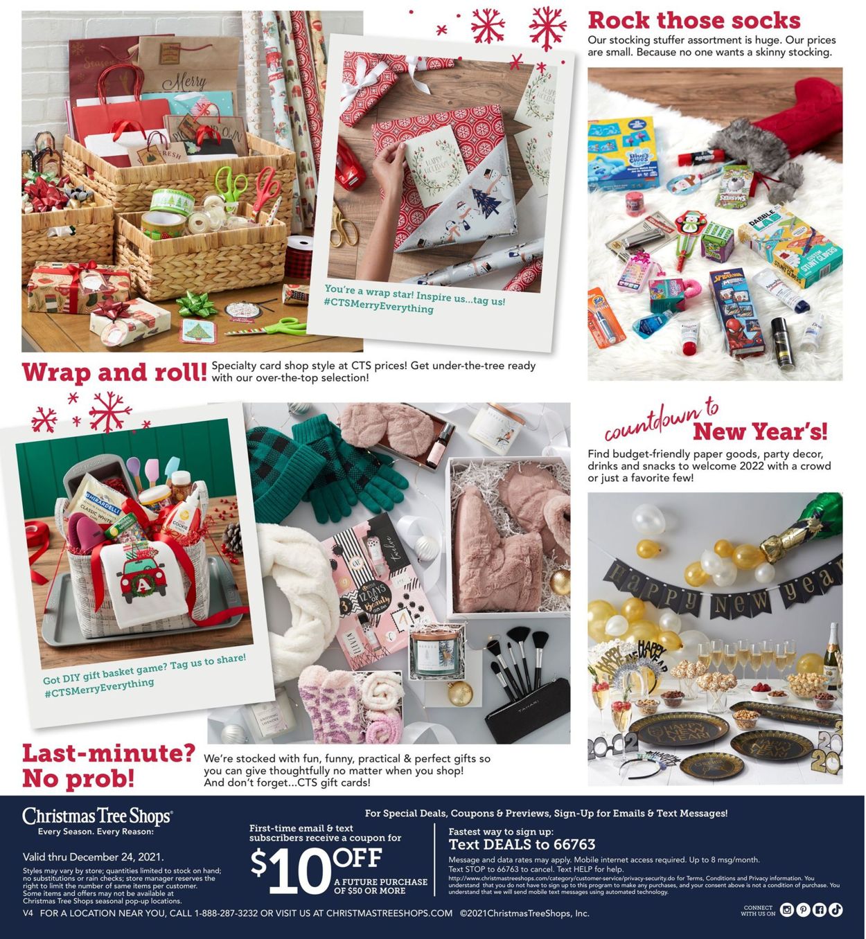 Christmas Tree Shops Ad from 12/16/2021
