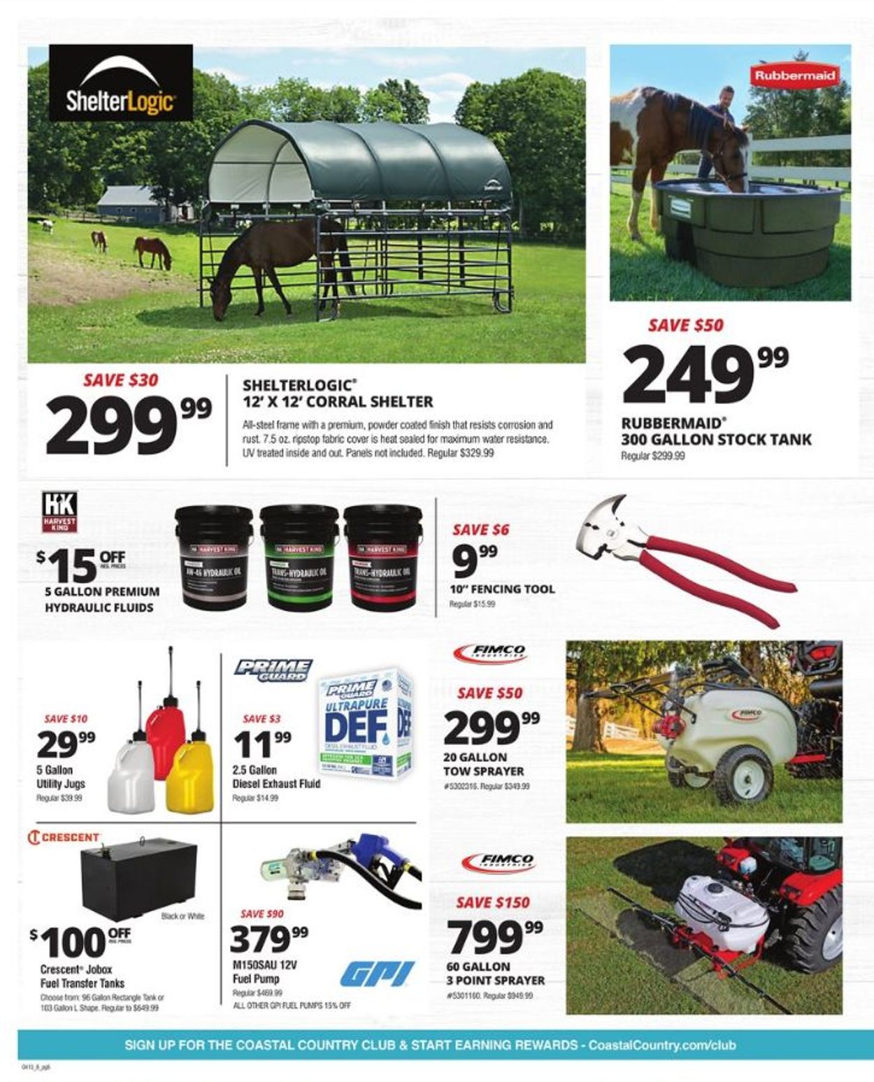 Coastal Farm & Ranch Ad from 04/13/2022
