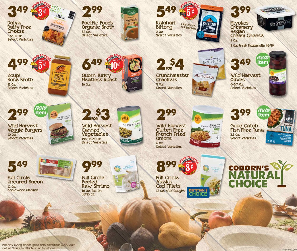 Coborn's Ad from 10/27/2019