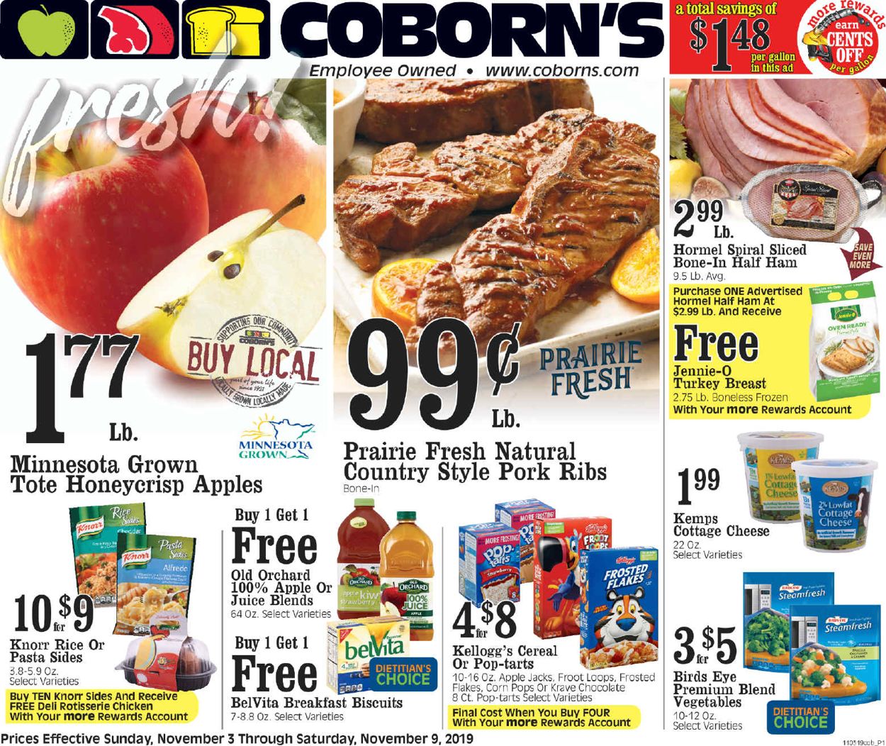 Coborn's Ad from 11/03/2019