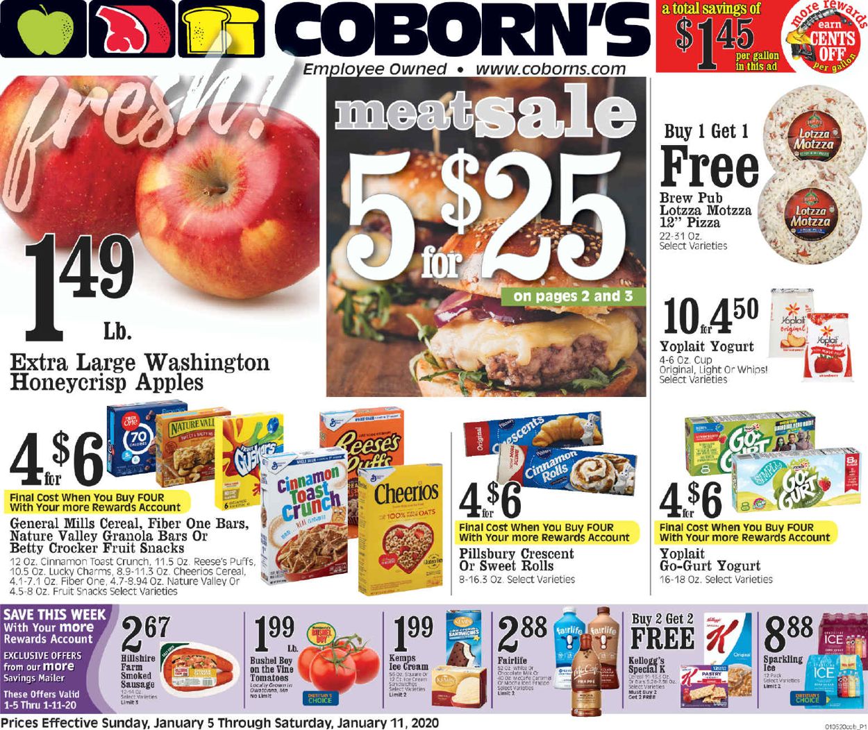 Coborn's Ad from 01/05/2020