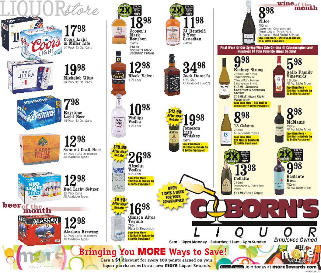 Coborn's Ad from 10/21/2020
