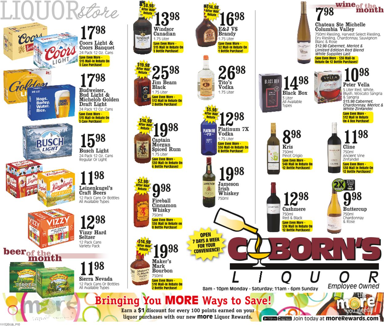 Coborn's Ad from 11/18/2020
