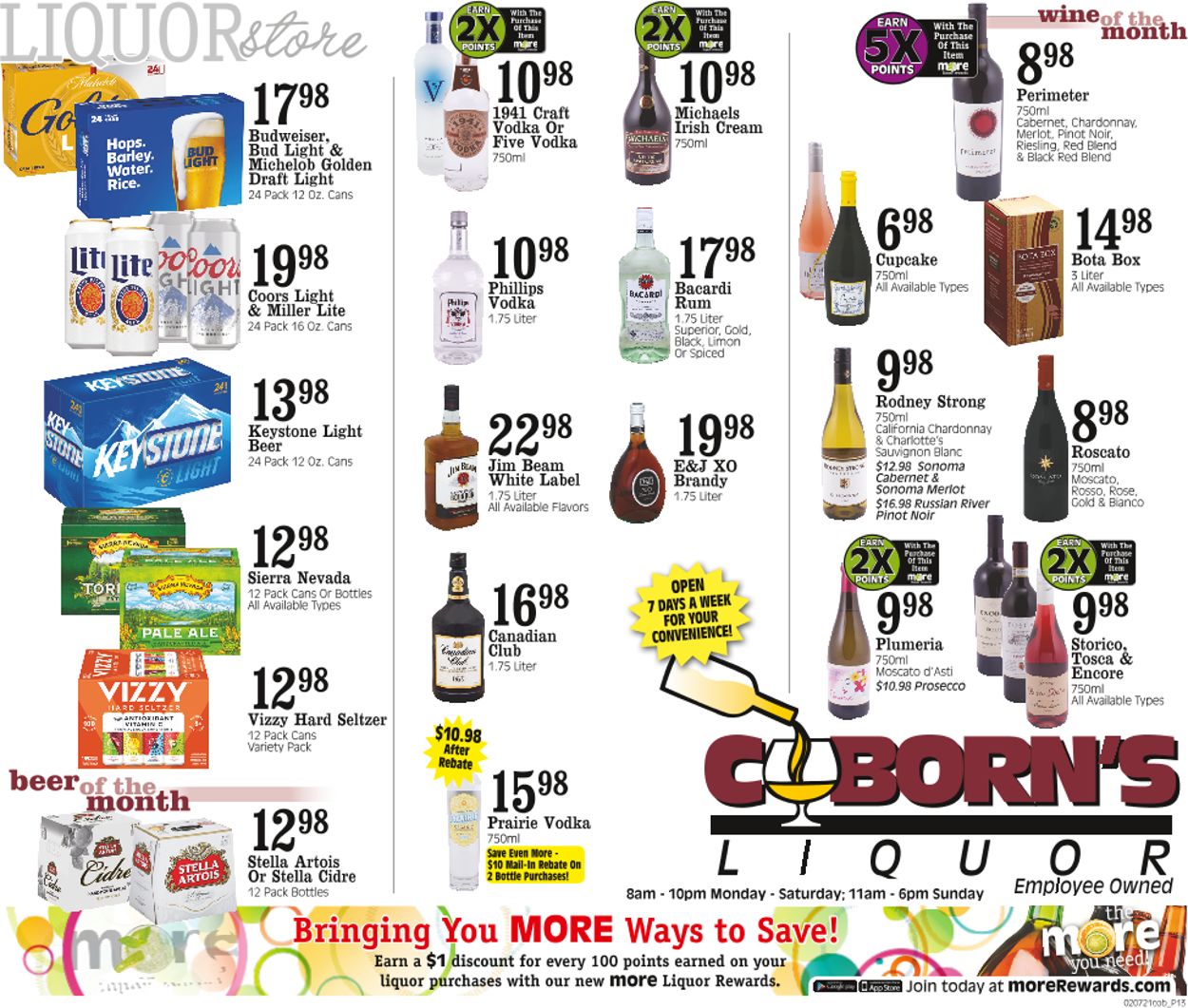Coborn's Ad from 02/10/2021