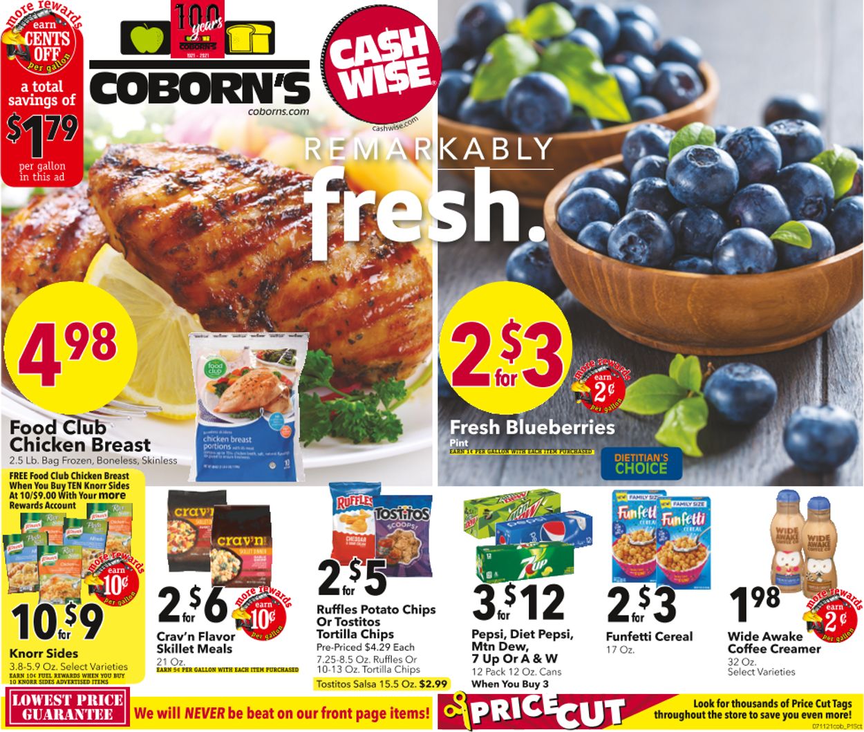 Coborn's Ad from 07/14/2021
