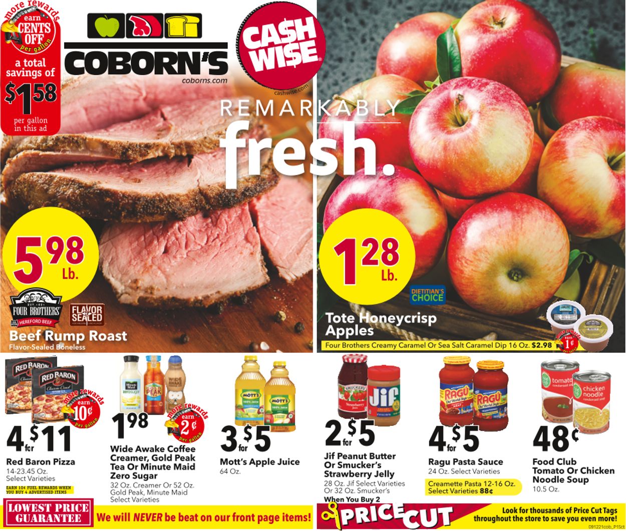 Coborn's Ad from 09/15/2021