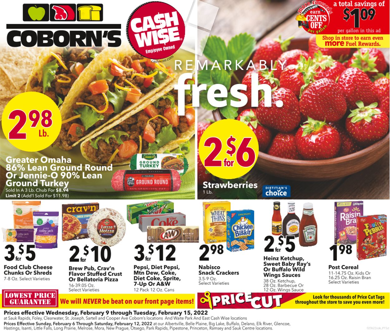 Coborn's Ad from 02/09/2022