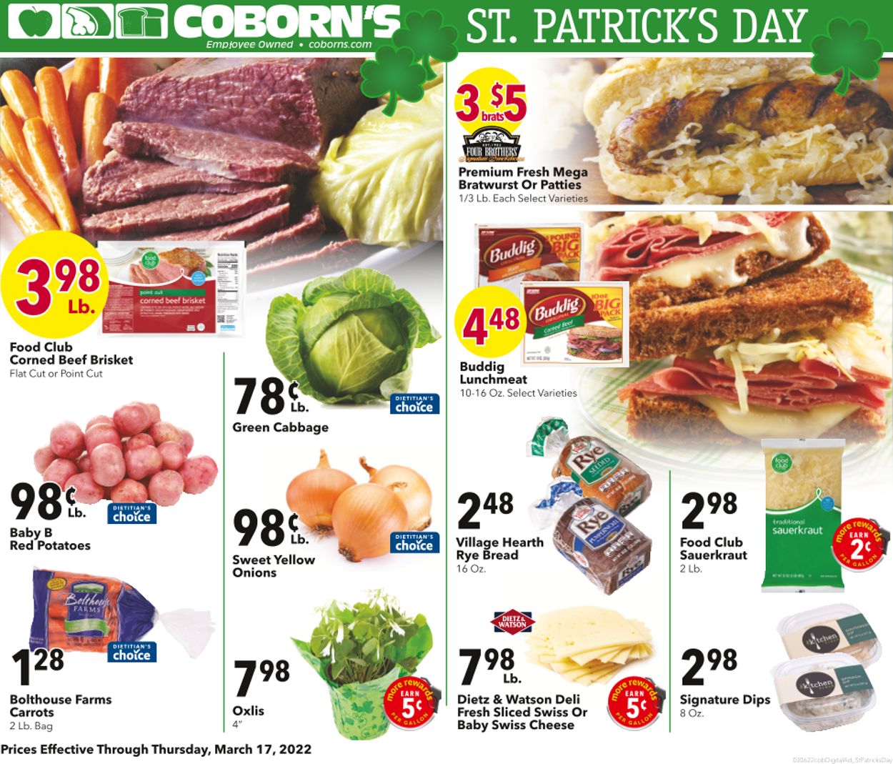 Coborn's Ad from 03/09/2022