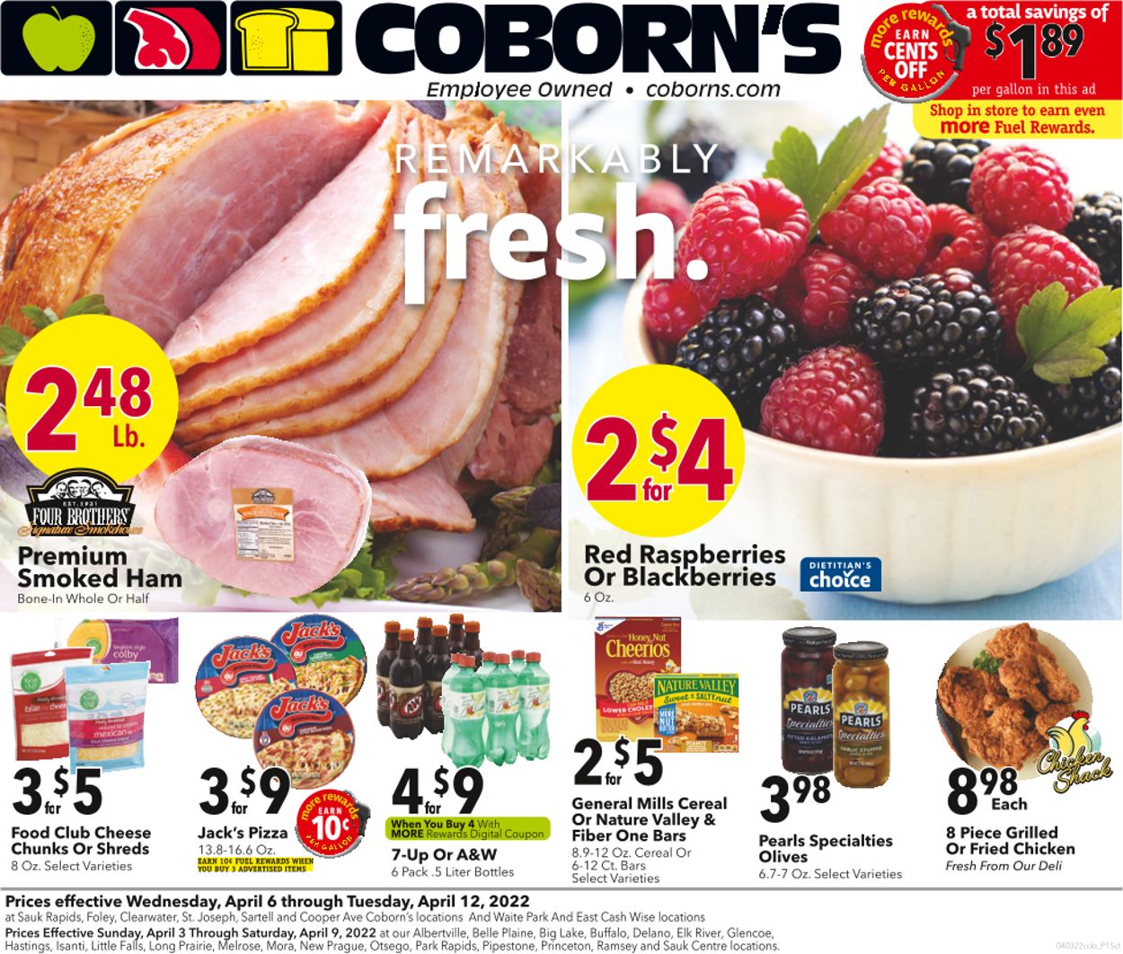 Coborn's Ad from 04/06/2022
