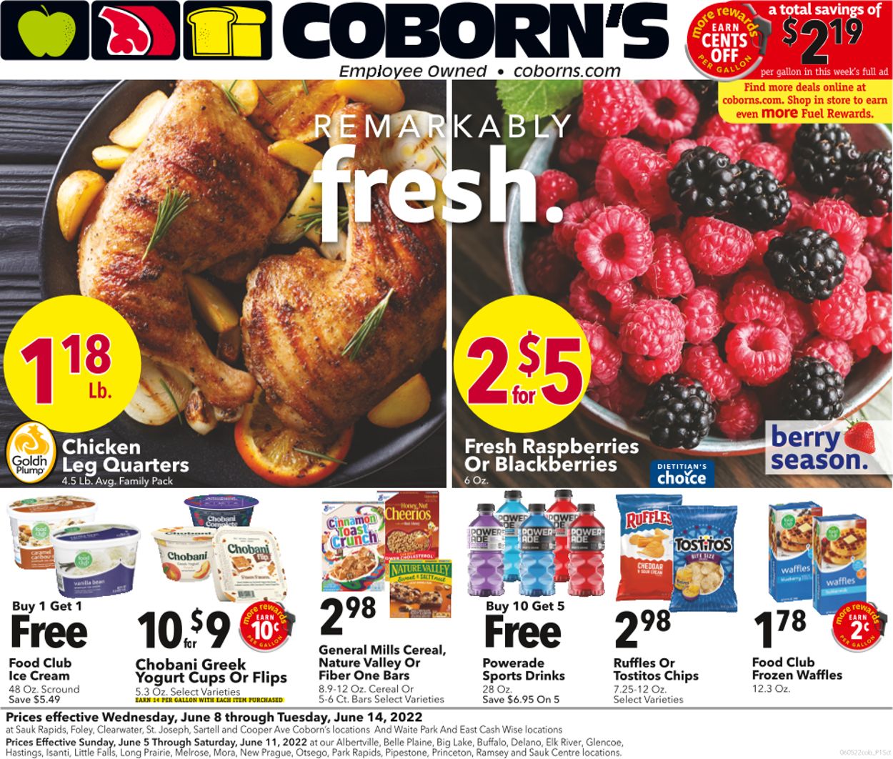 Coborn's Ad from 06/08/2022