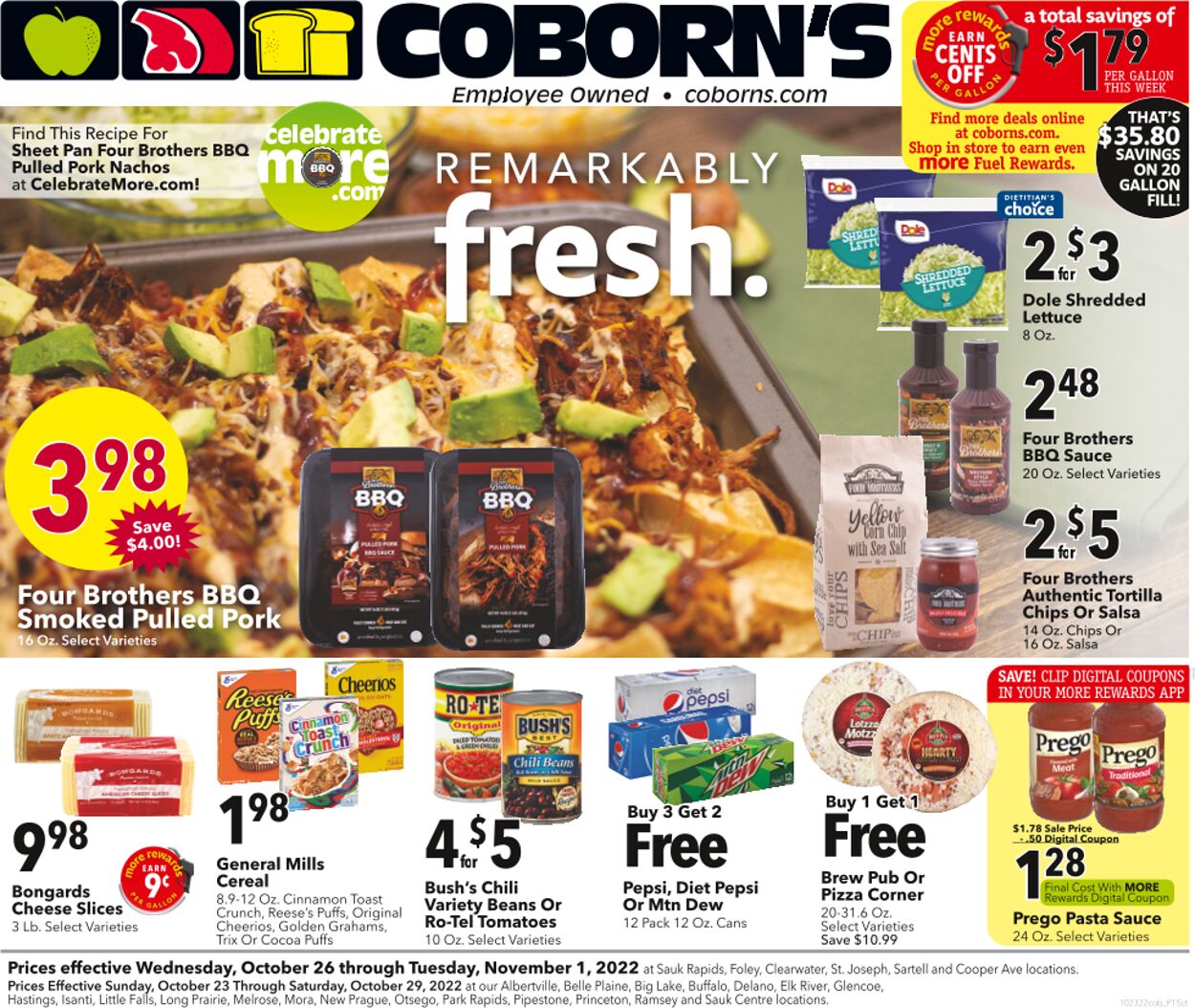 Coborn's Ad from 10/27/2022