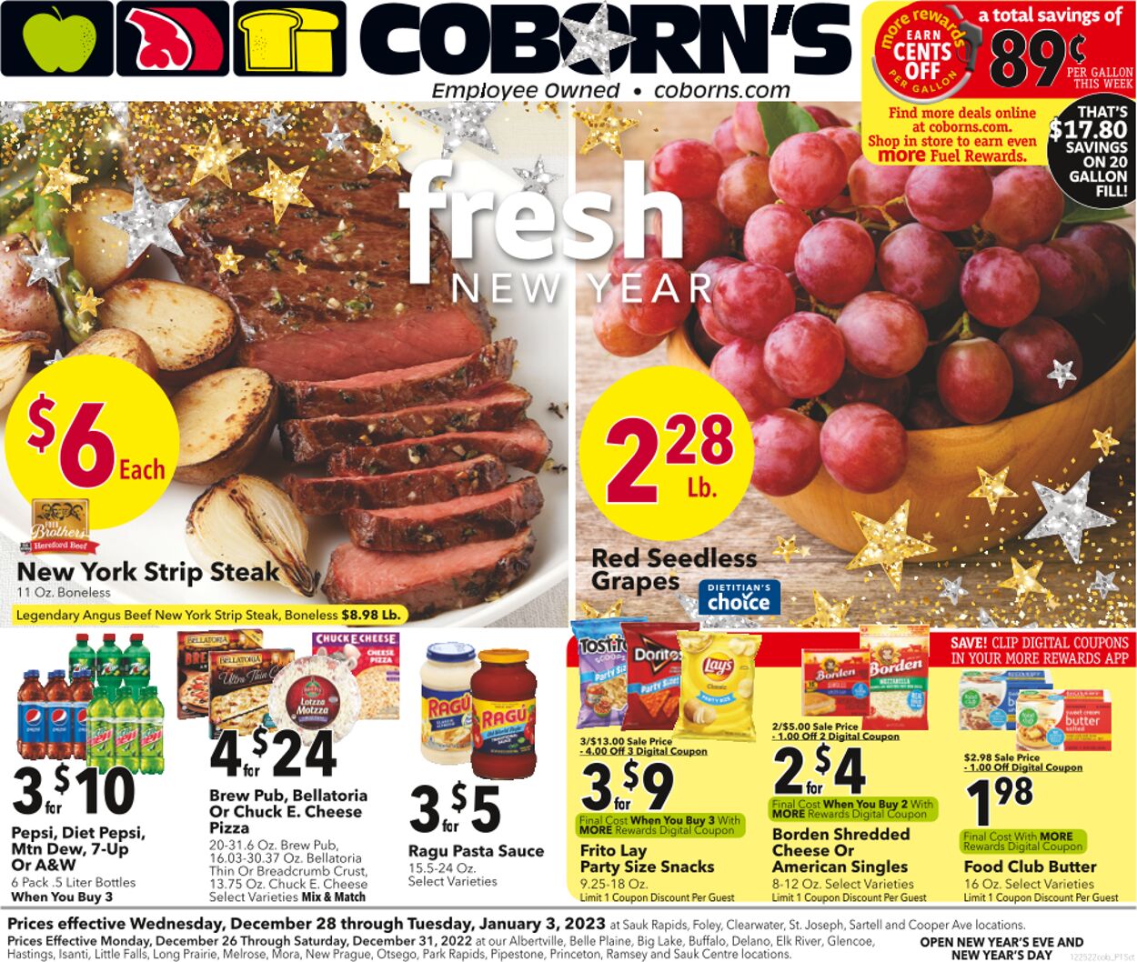 Coborn's Ad from 12/29/2022