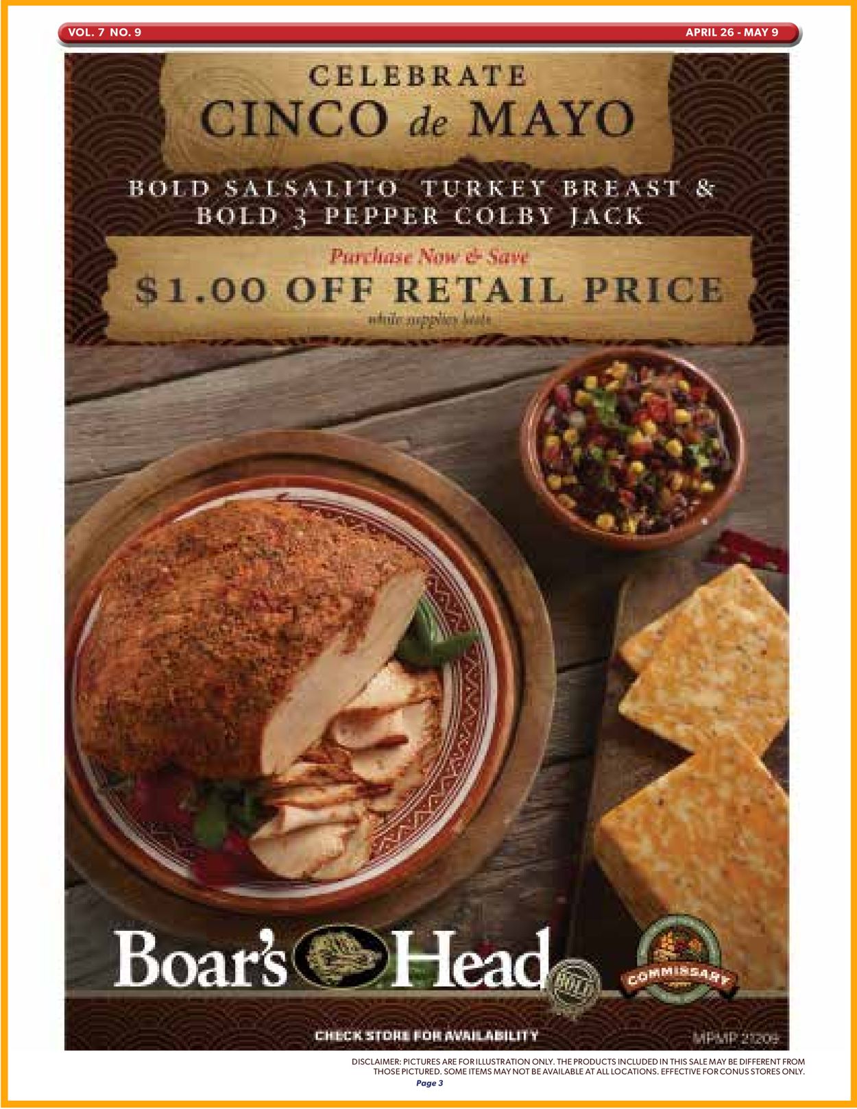 Commissary Ad from 04/26/2021