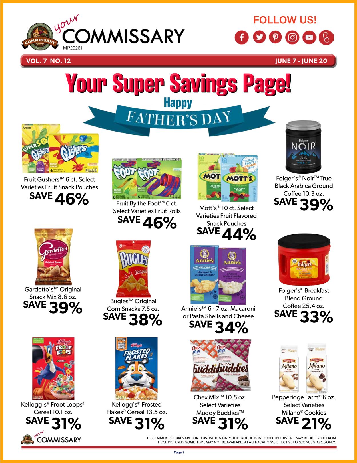 Commissary Ad from 06/07/2021