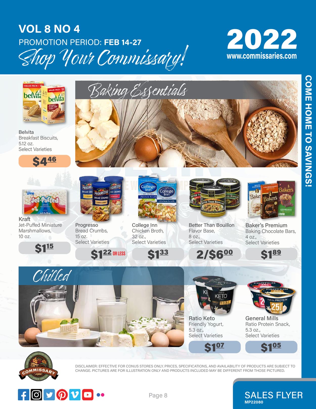 Commissary Ad from 02/14/2022