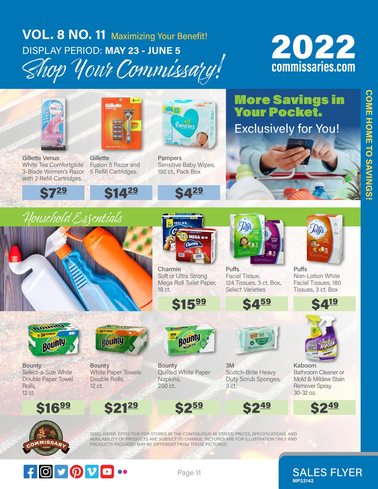 Commissary Ad from 05/23/2022