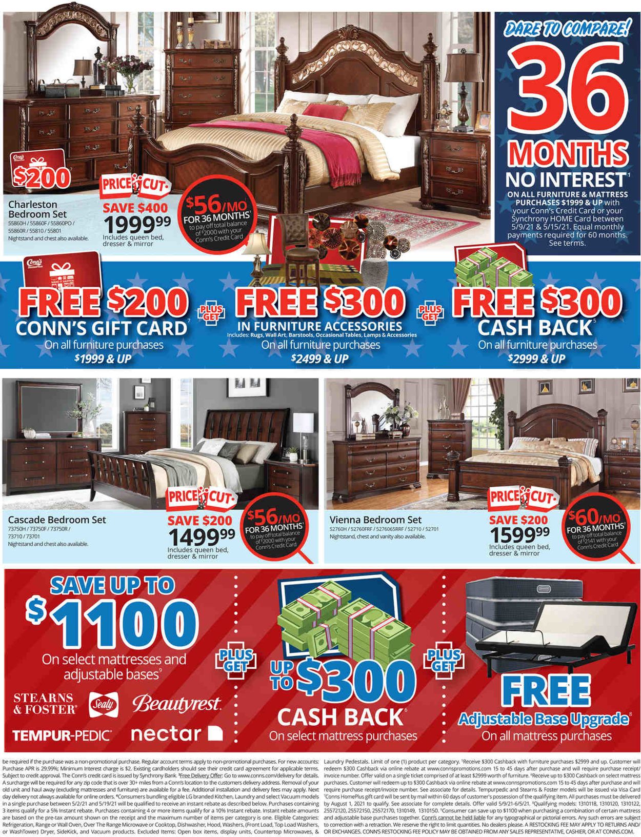 Conn's Home Plus Ad from 05/09/2021