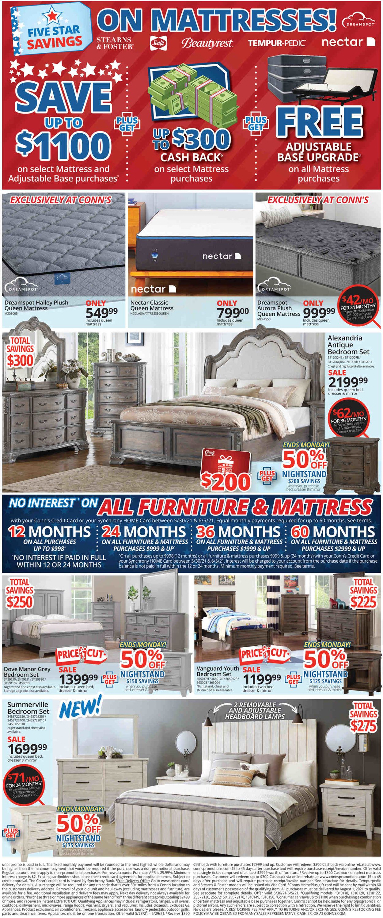 Conn's Home Plus Ad from 05/30/2021