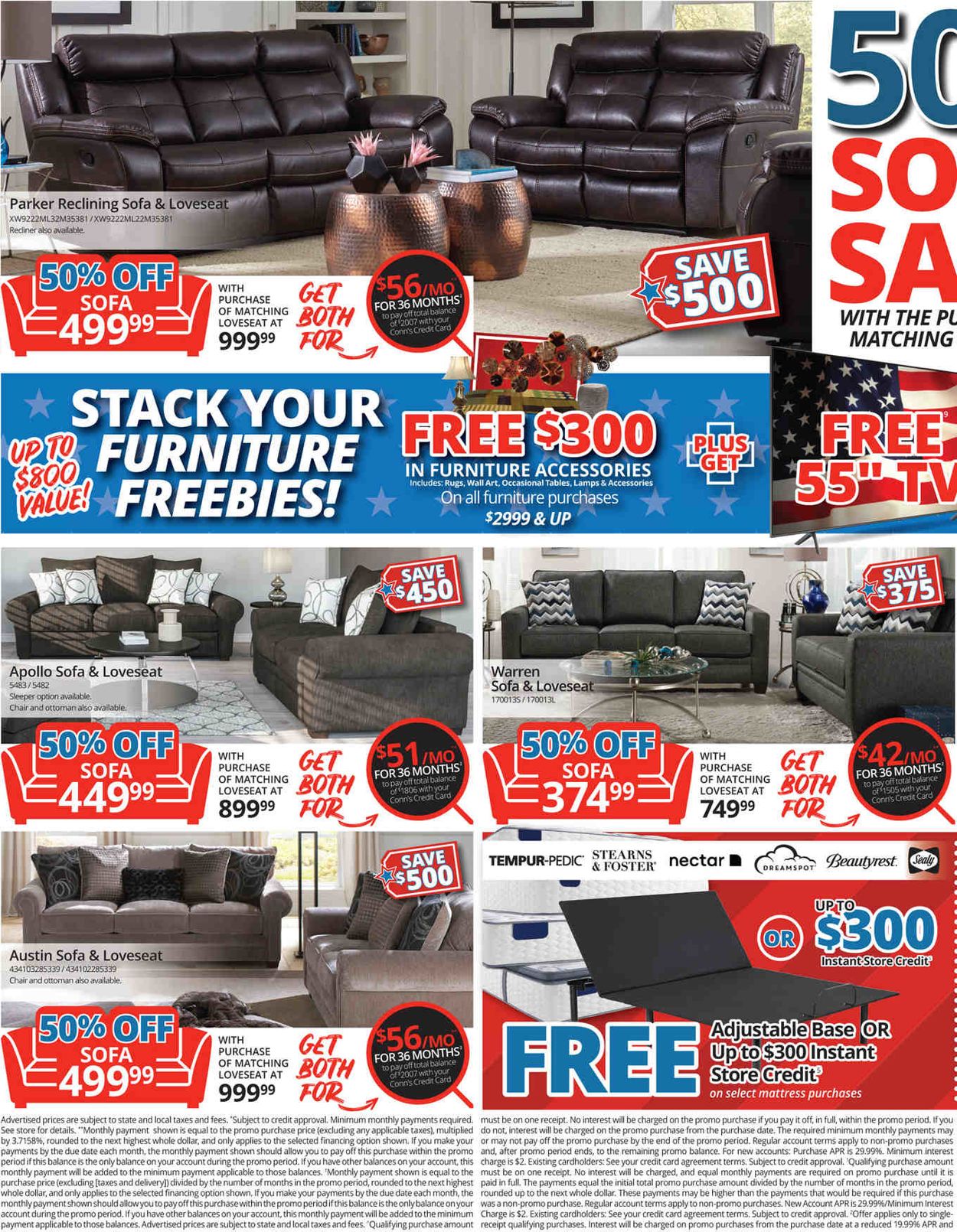 Conn's Home Plus Ad from 08/22/2021