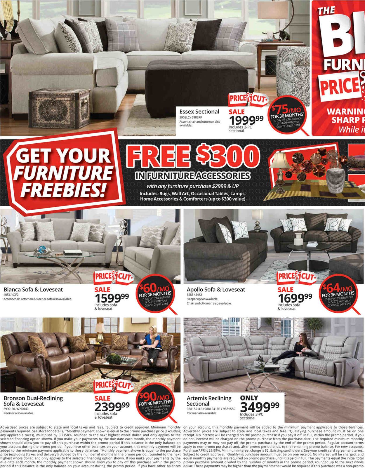 Conn's Home Plus Ad from 10/24/2021