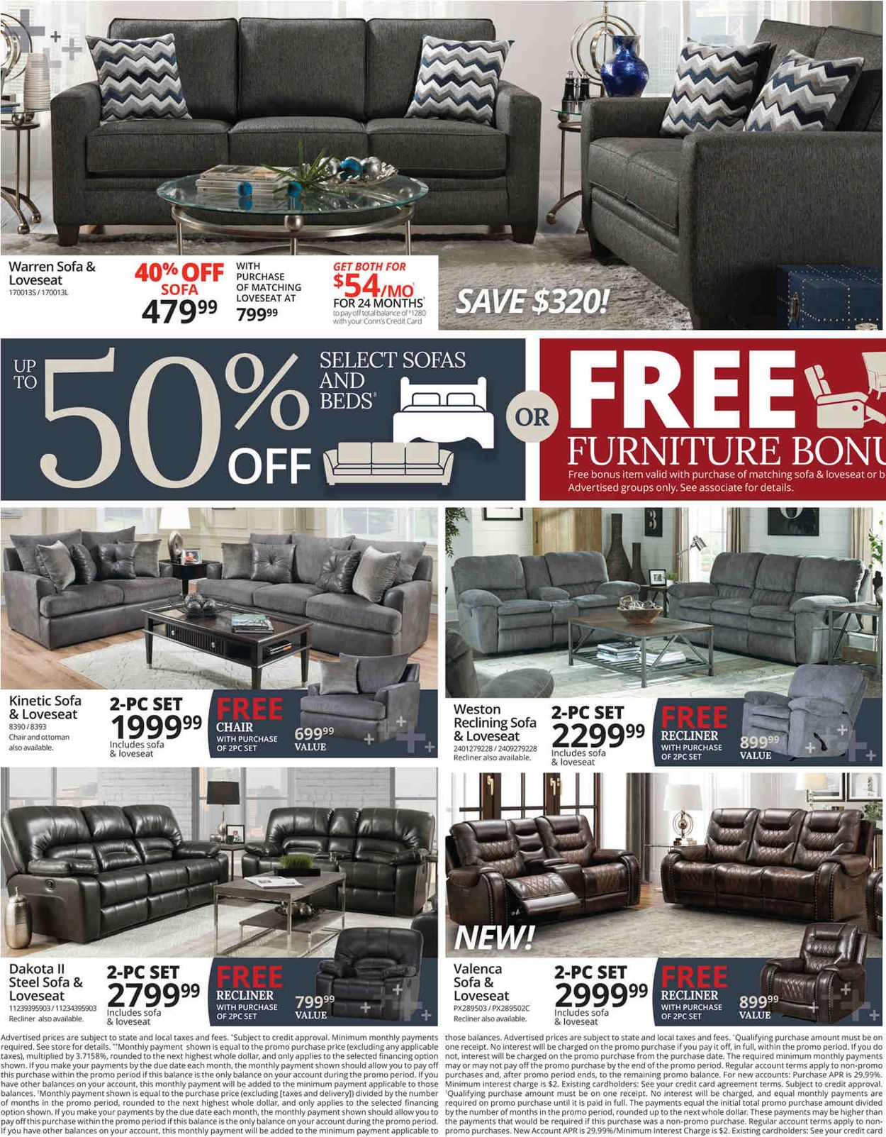 Conn's Home Plus Ad from 02/17/2022