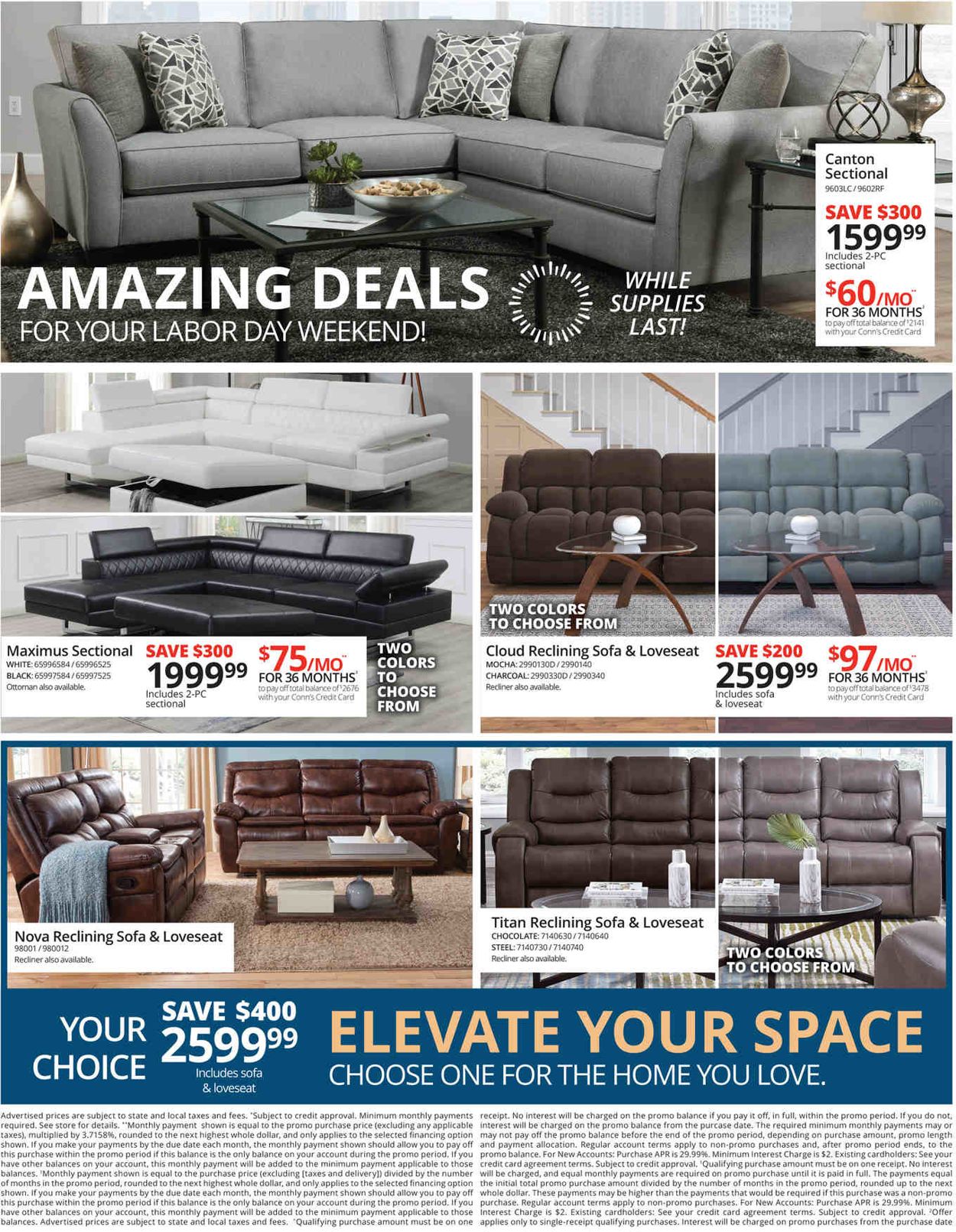 Conn's Home Plus Ad from 08/15/2022