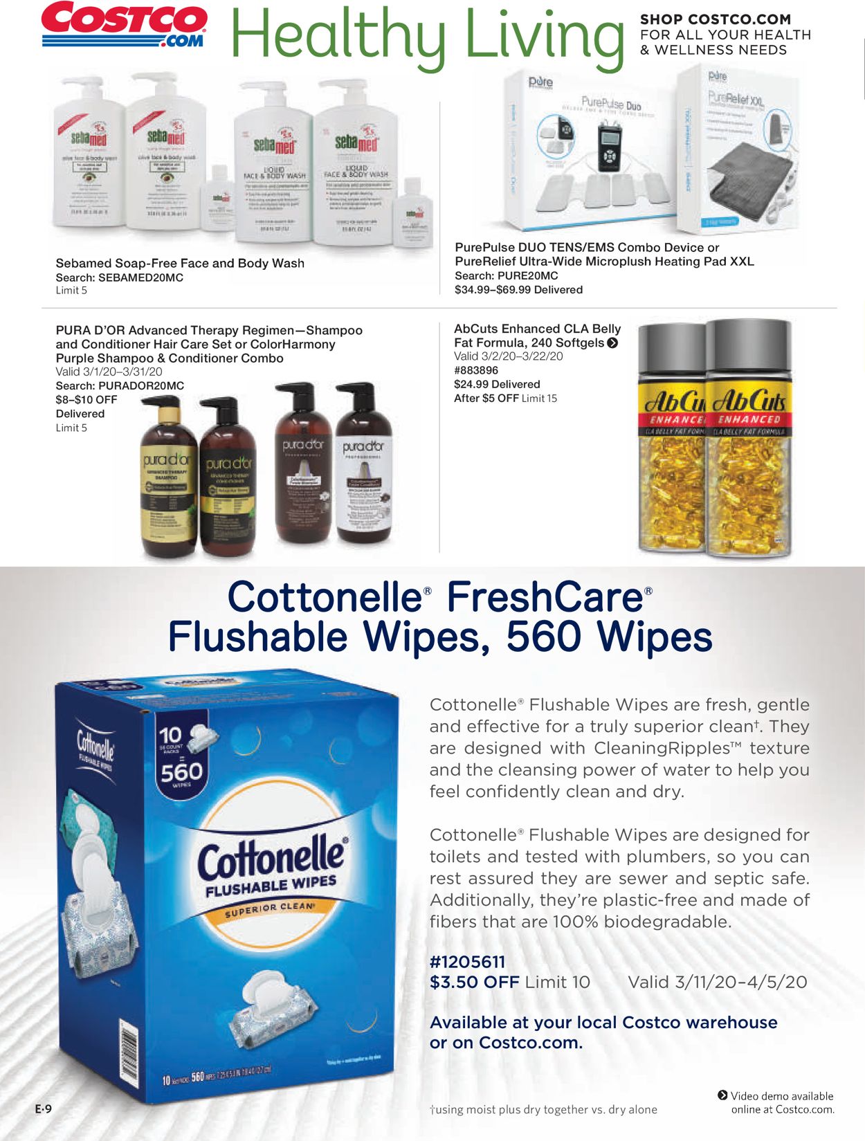 Costco Ad from 03/01/2020