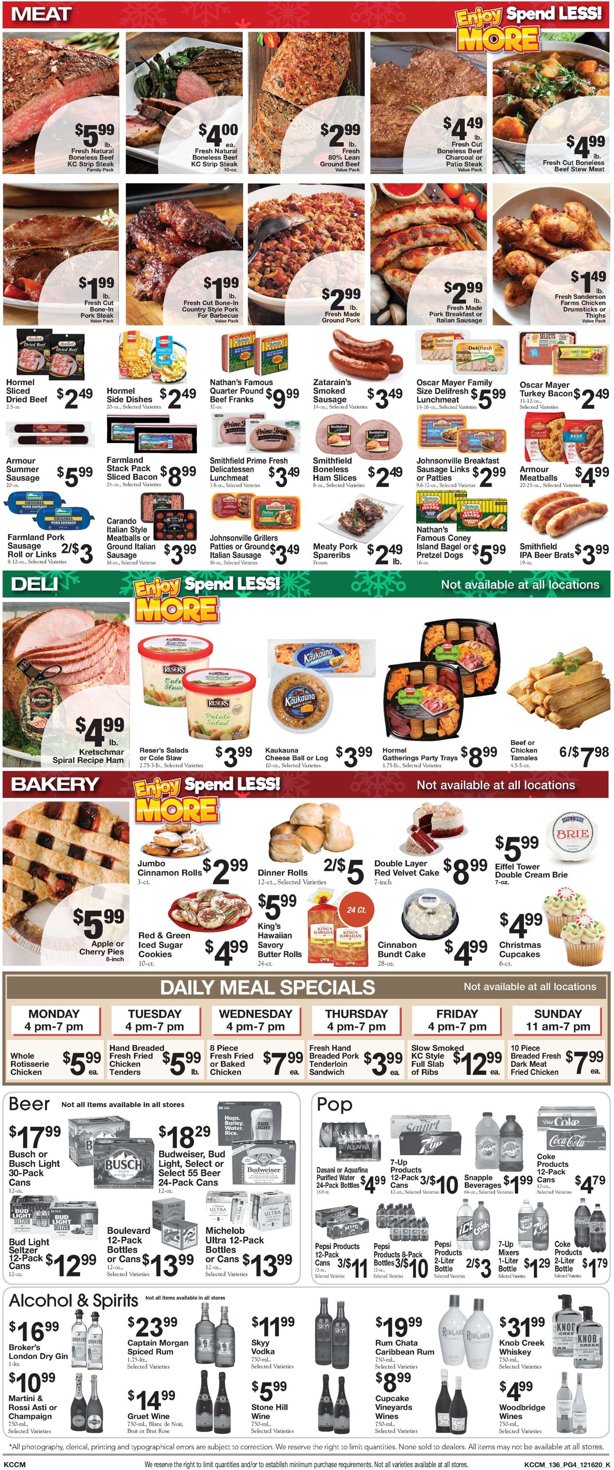 Country Mart Ad from 12/16/2020