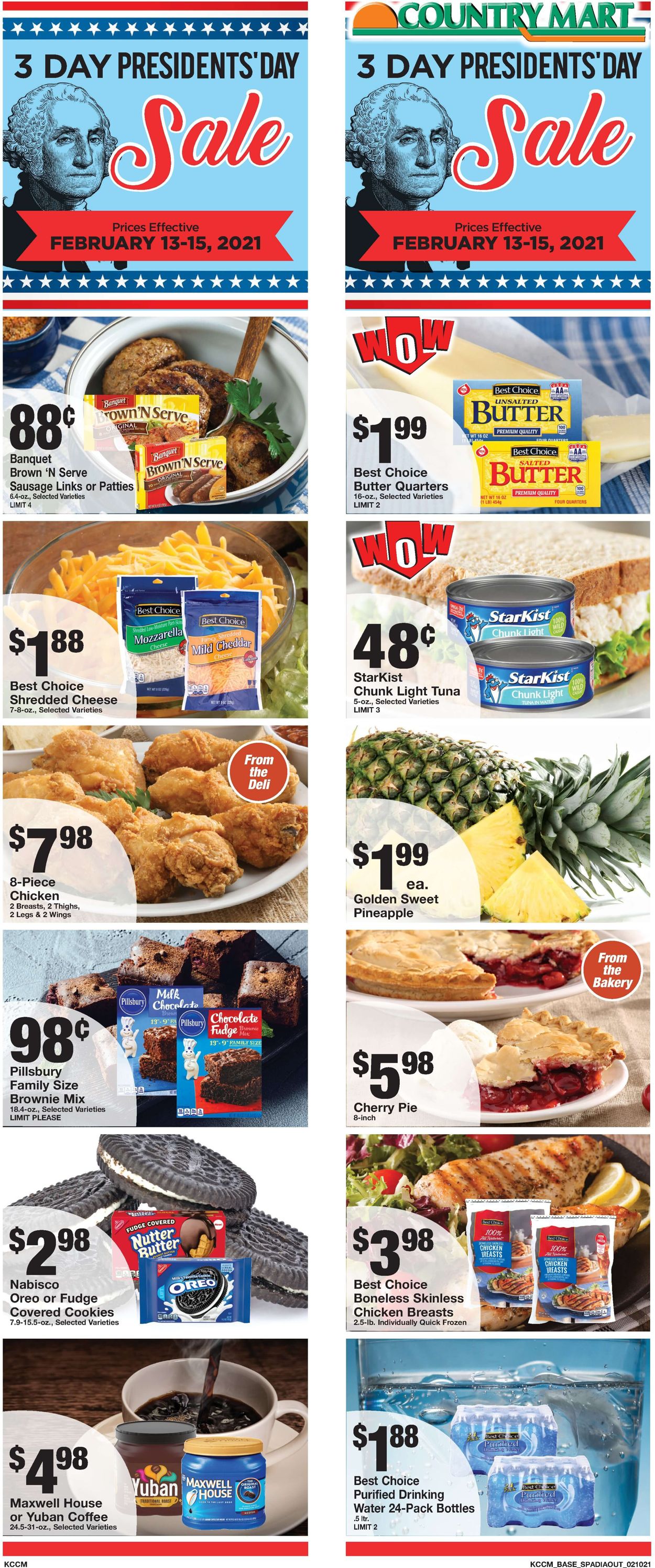 Country Mart Ad from 02/10/2021