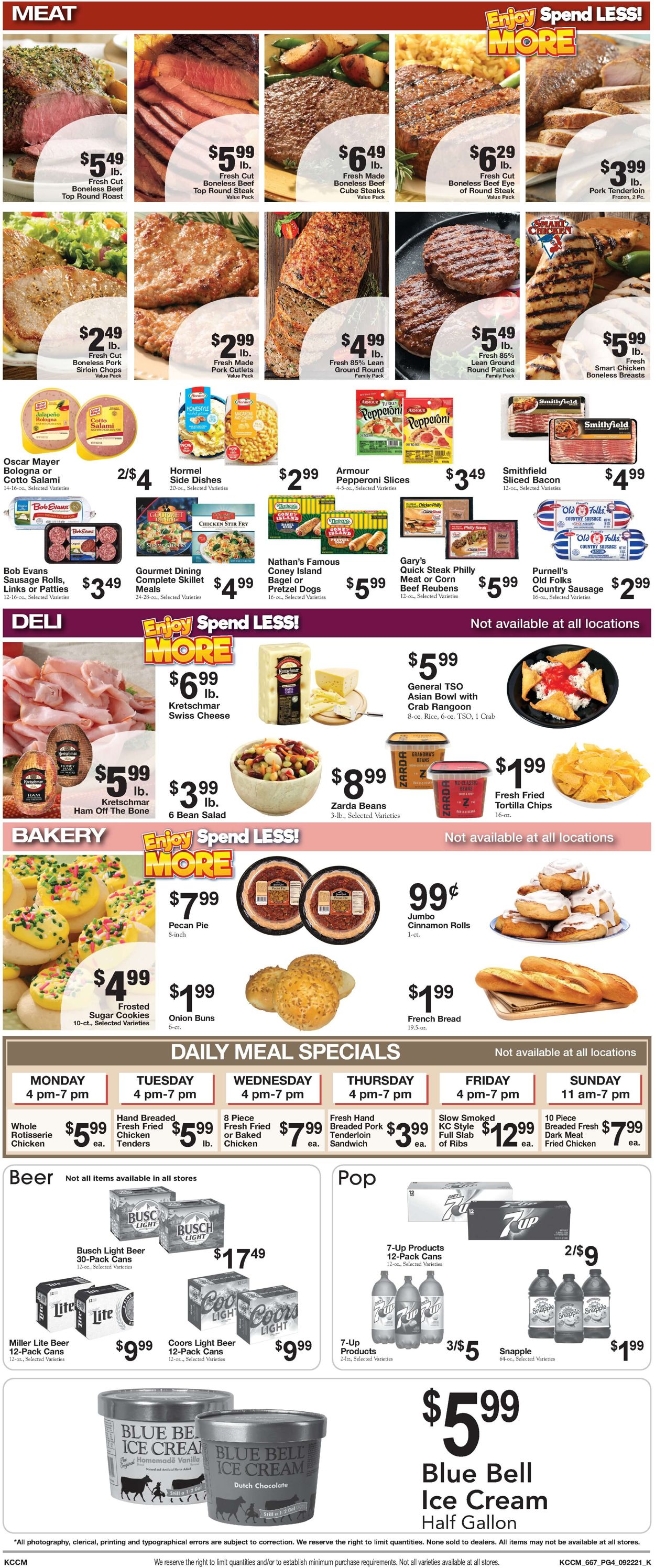 Country Mart Ad from 09/21/2021