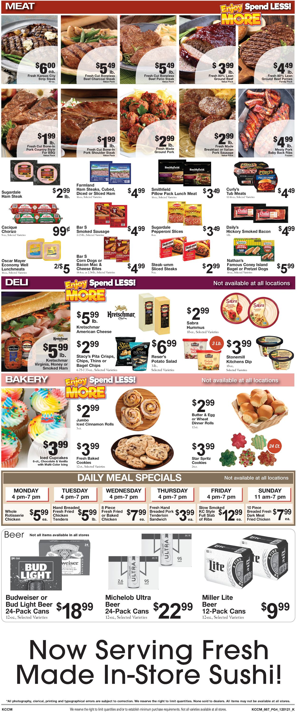 Country Mart Ad from 11/30/2021