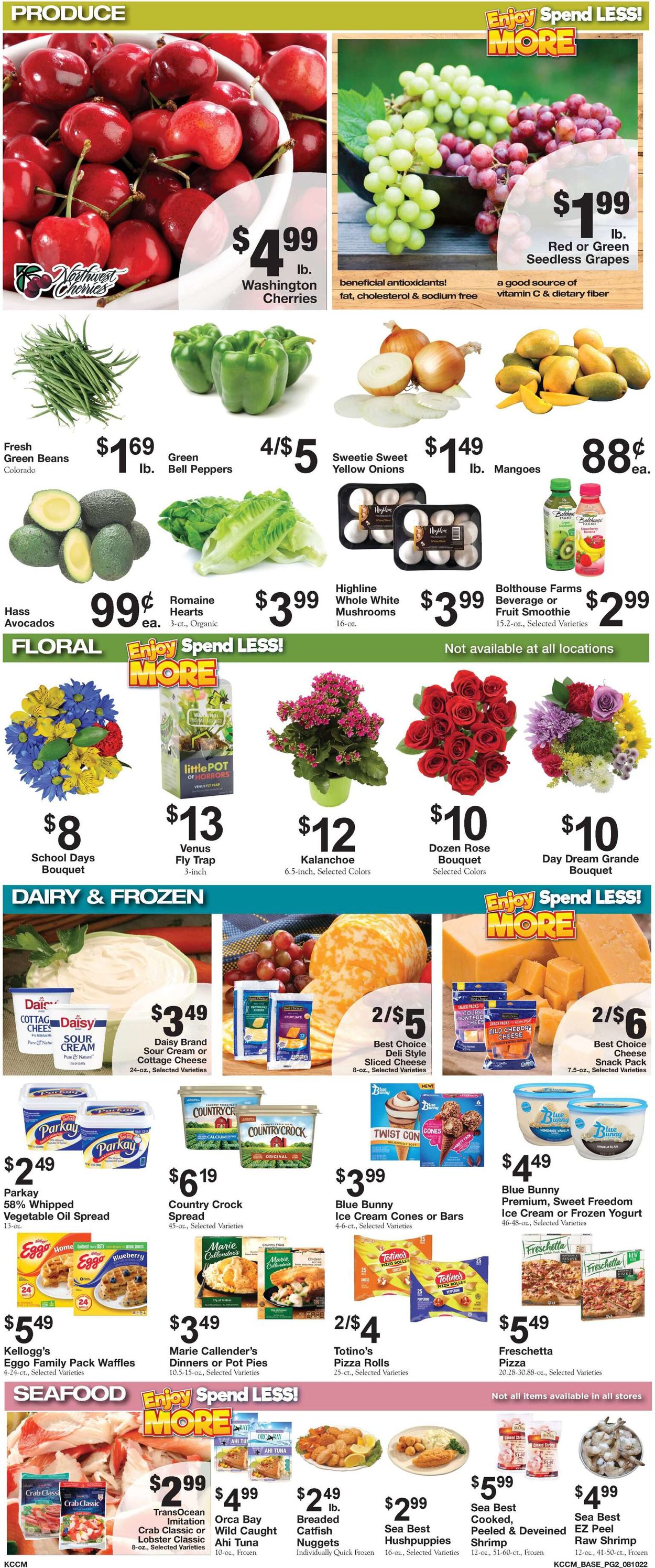 Country Mart Ad from 08/09/2022