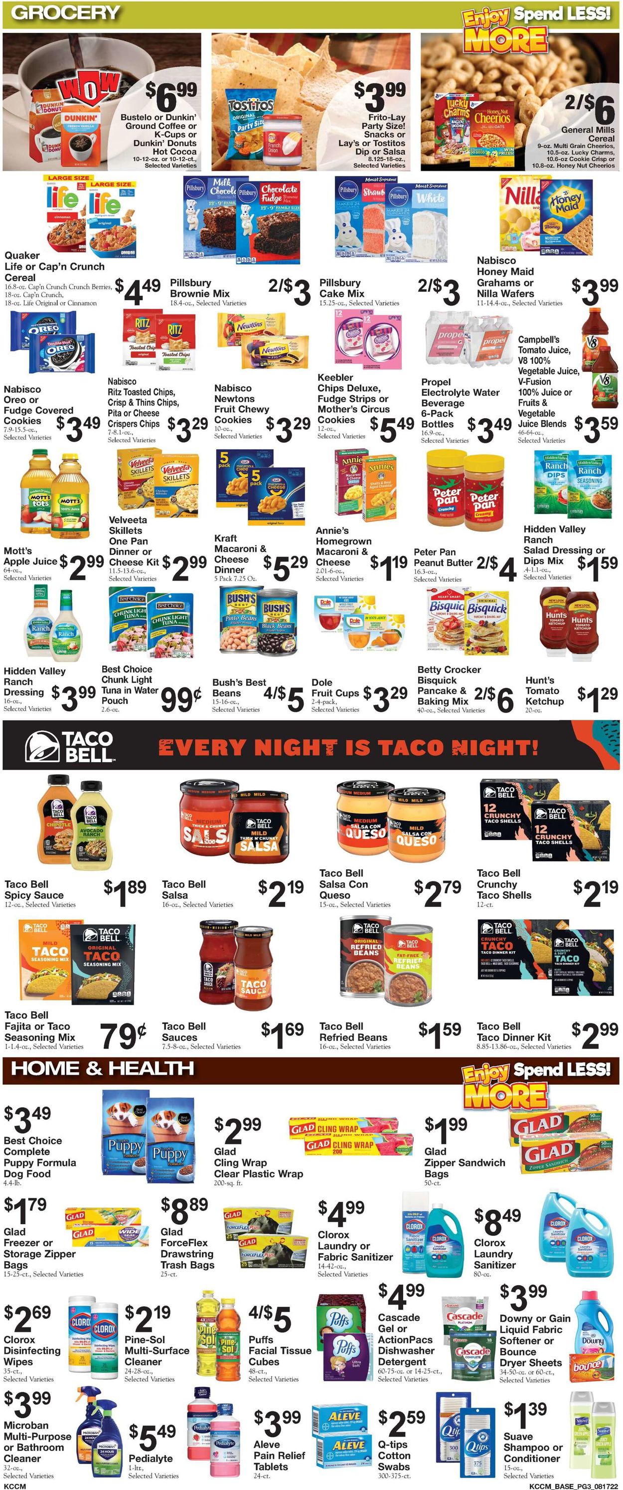 Country Mart Ad from 08/16/2022