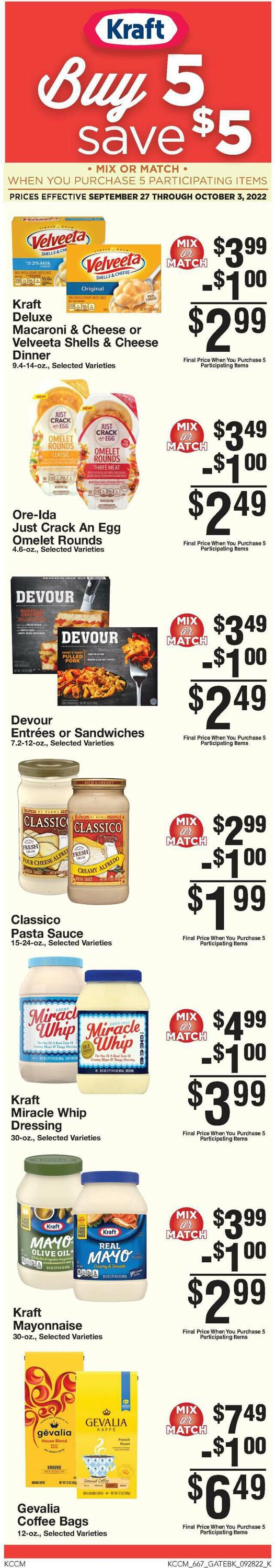 Country Mart Ad from 09/27/2022