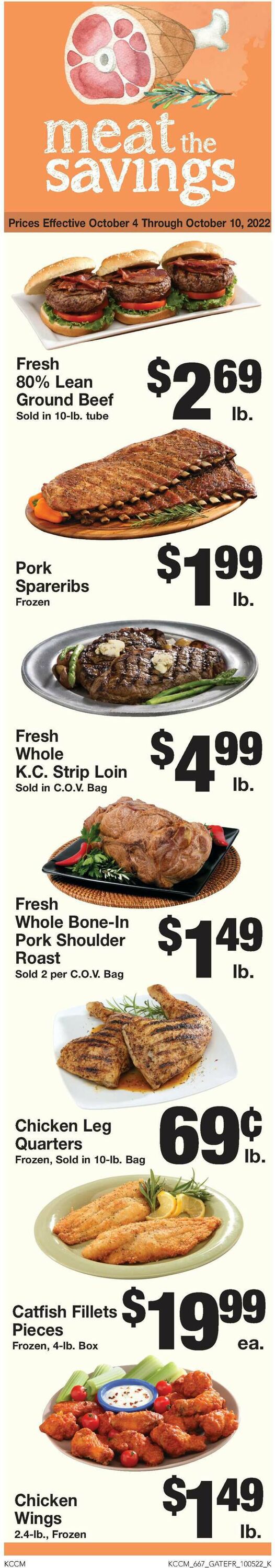 Country Mart Ad from 10/04/2022