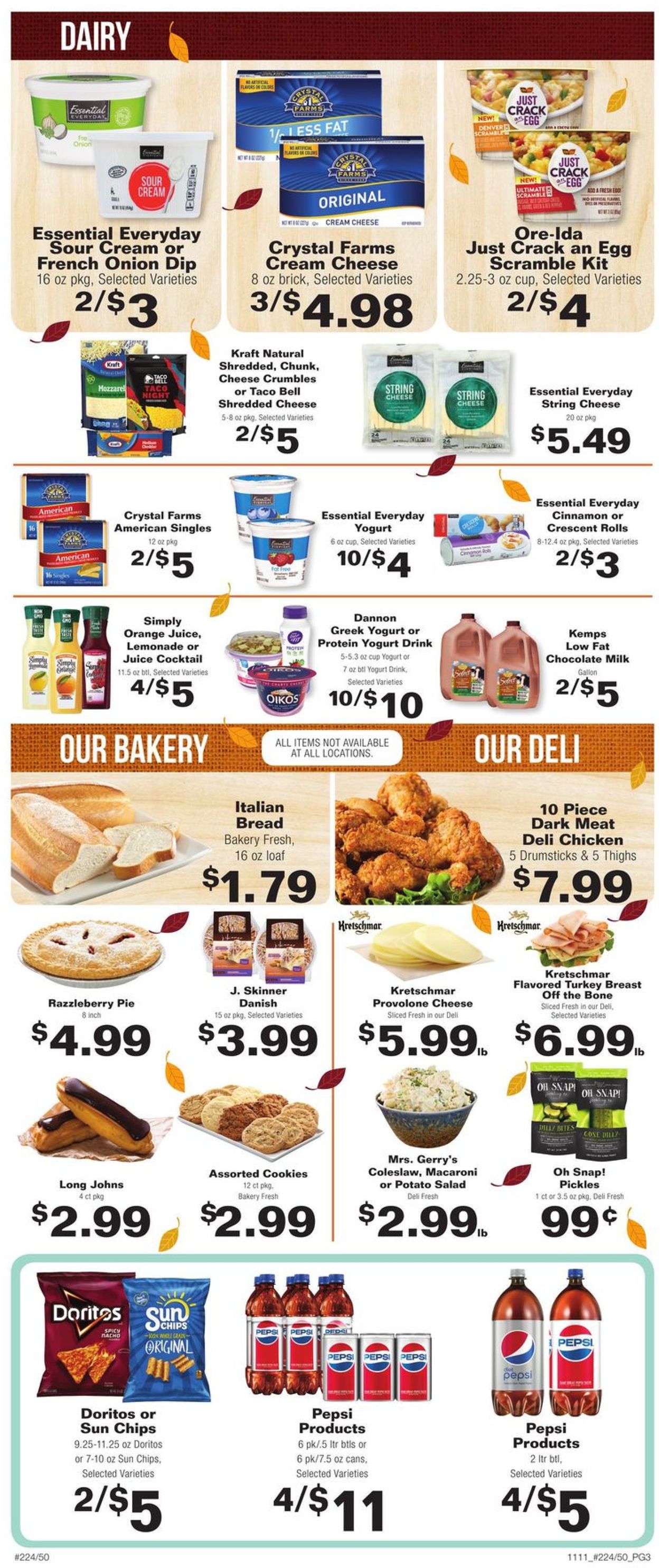County Market Ad from 11/11/2019