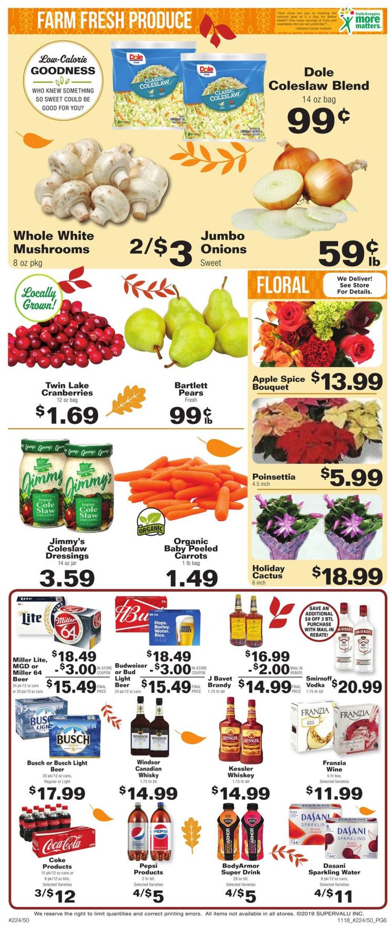 County Market Ad from 11/18/2019