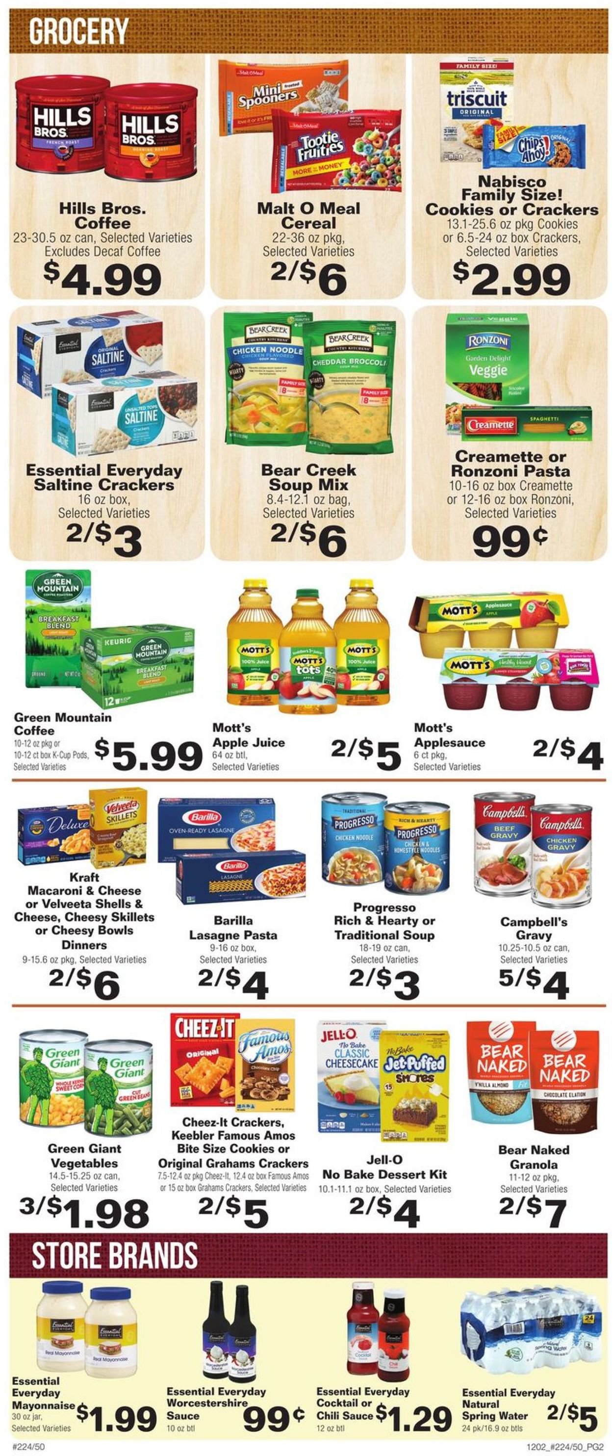County Market Ad from 12/02/2019