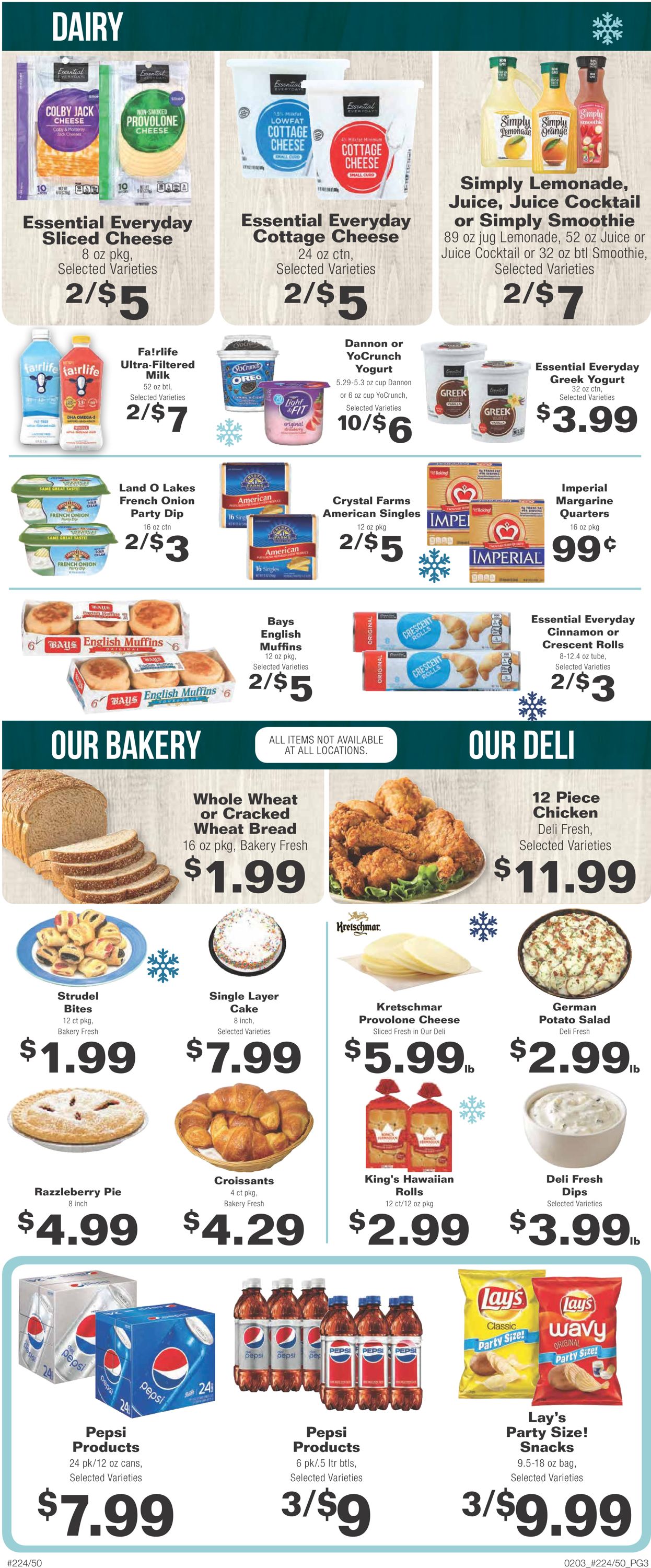 County Market Ad from 02/03/2020