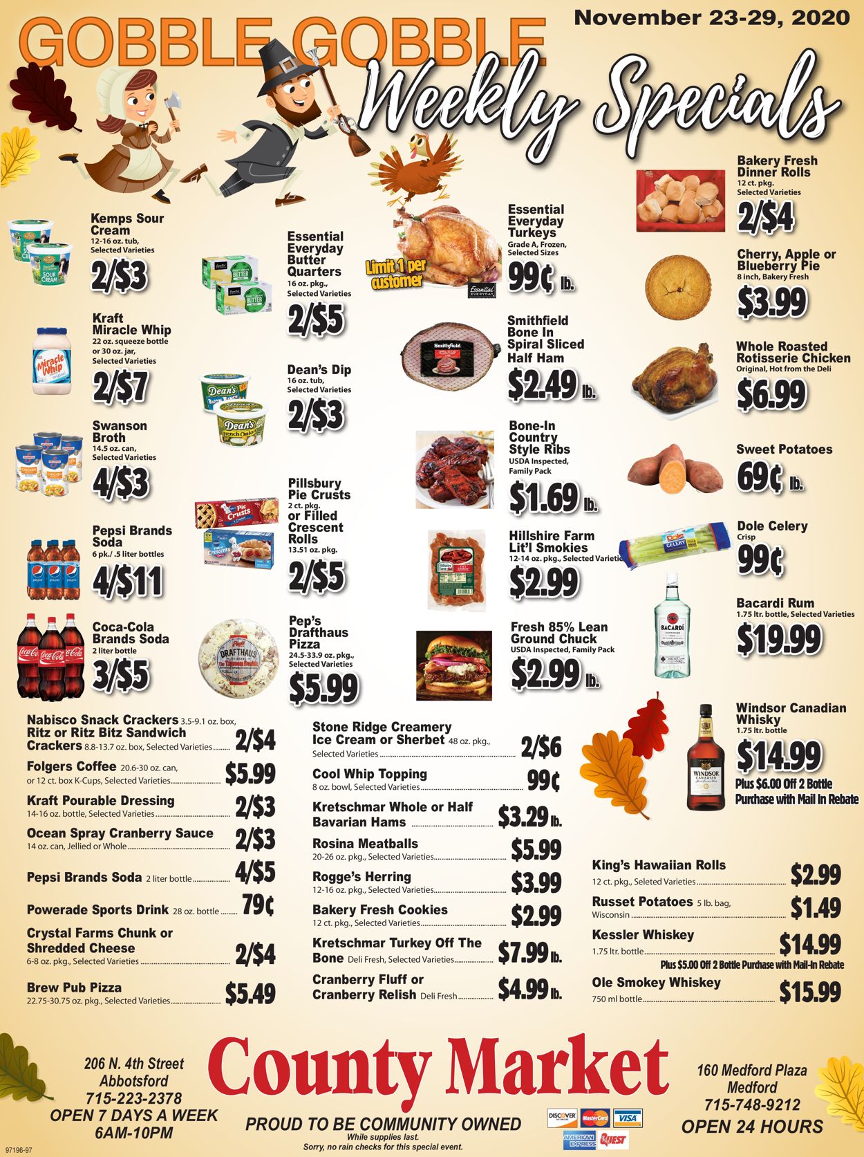 County Market Ad from 11/23/2020