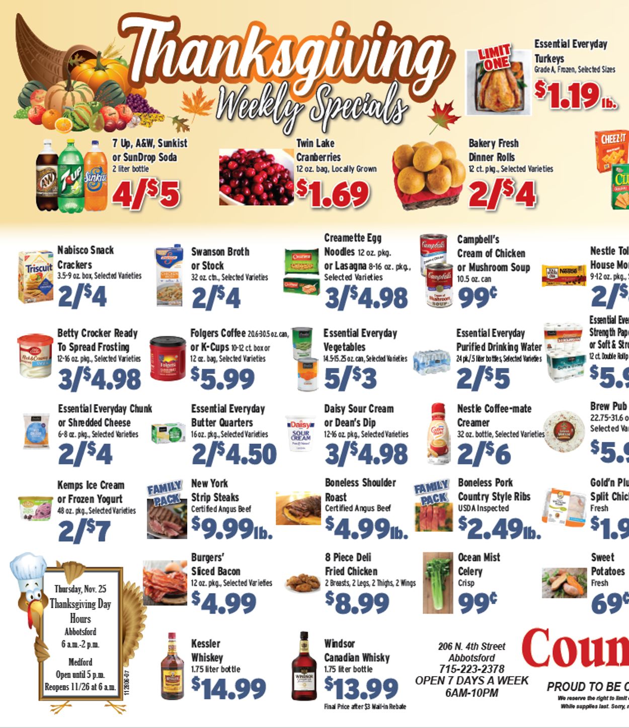 County Market Ad from 11/15/2021