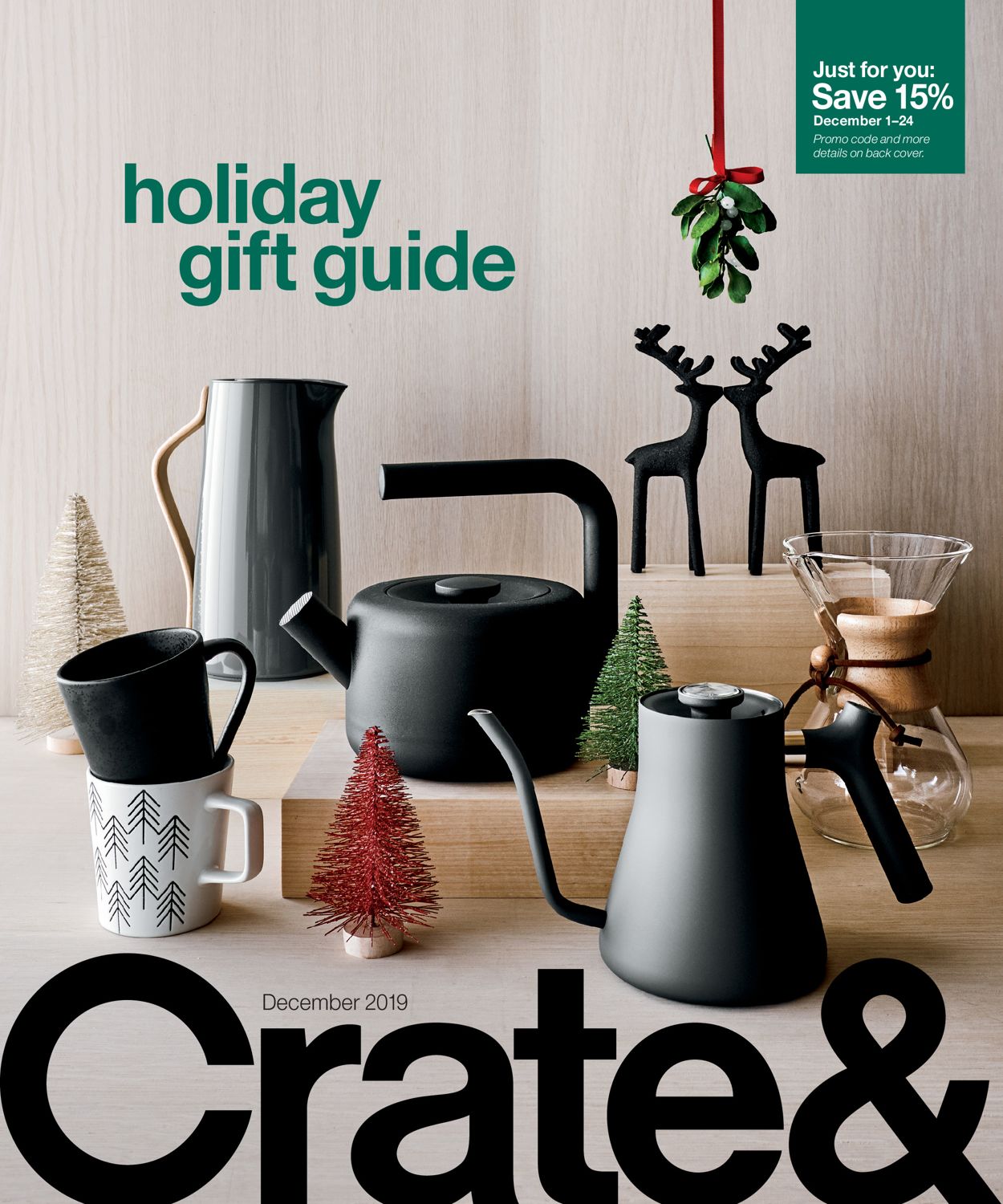 Crate & Barrel Ad from 12/01/2019