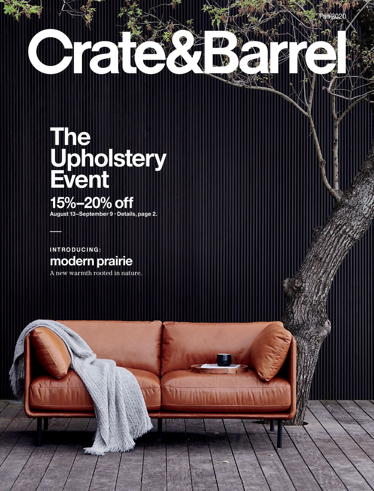Crate & Barrel Ad from 08/13/2020
