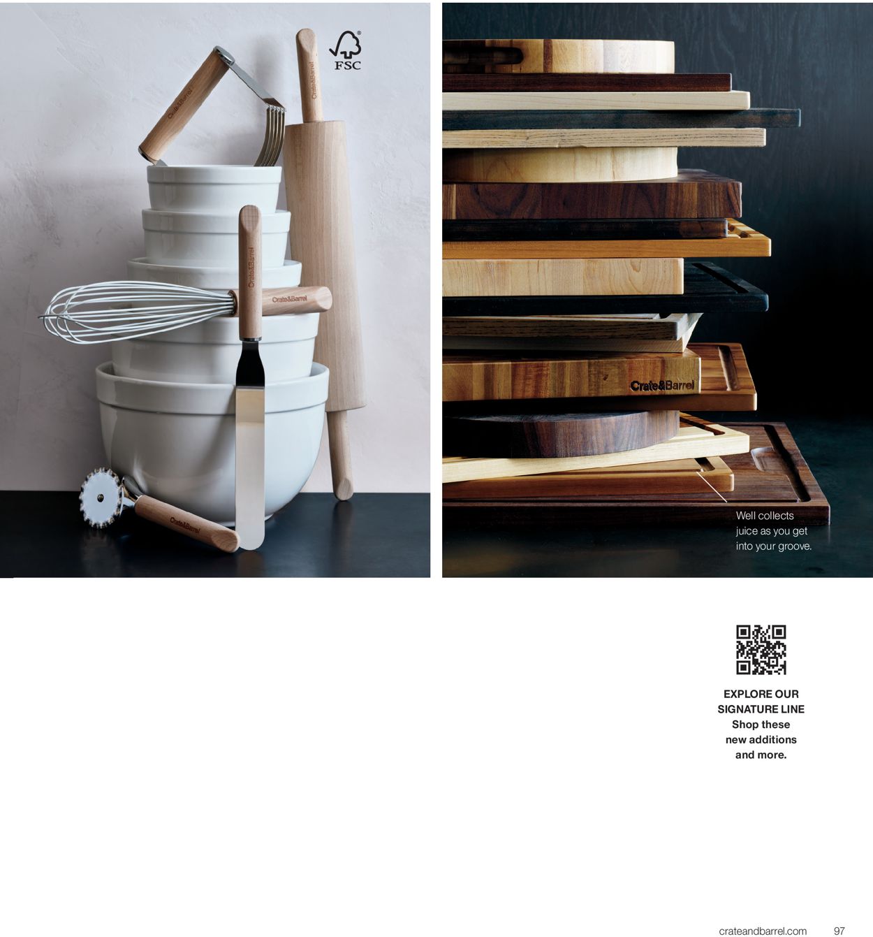 Crate & Barrel Ad from 08/23/2022