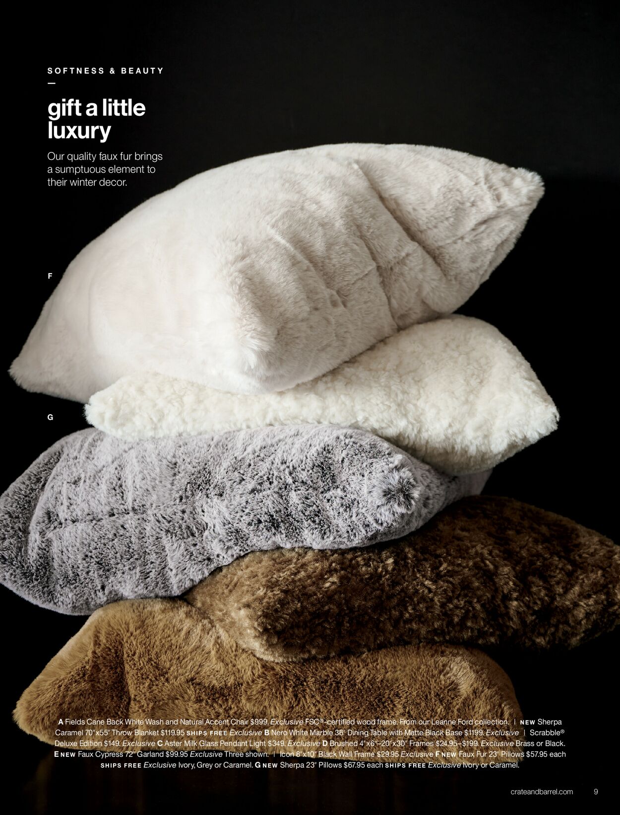 Crate & Barrel Ad from 11/08/2022