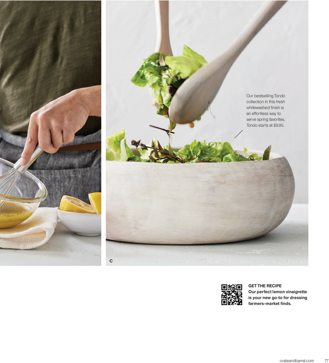 Crate & Barrel Ad from 03/01/2023