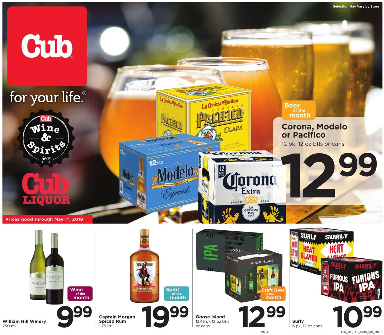 Cub Foods Ad from 03/28/2019