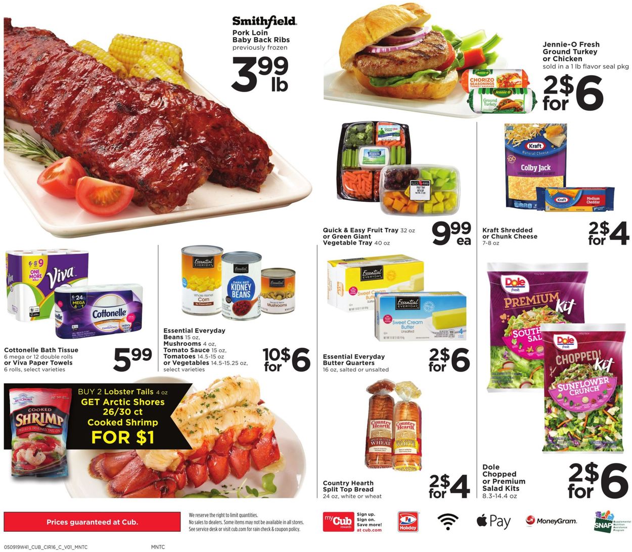 Cub Foods Ad from 05/09/2019